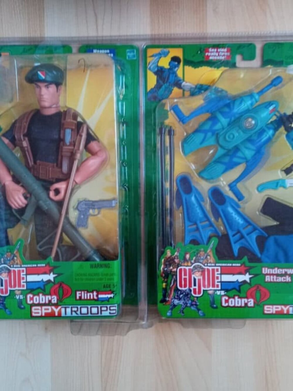 GI Joe vs Cobra Flint Under water Attack Mission